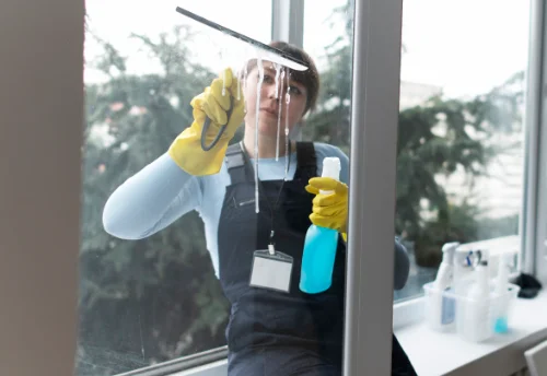 Nettoyage de vitres intérieures et extérieures à Glandon